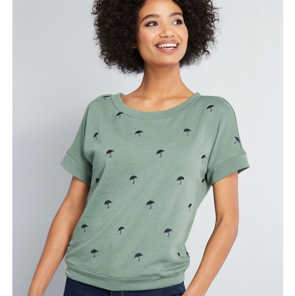 ☂️ Found Downtime Short Sleeve Sweatshirt